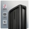 AXAGON EEM2-40G Obudowa zewnętrzna aluminiowa USB4 Gen 3x2 M.2 SSD NVMe 40Gbps passive, USB-C cable, silicon sleeve